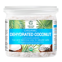 ราคา มะพร้าวอบแห้ง ขนาด 100 กรัม 1000 กรัม Dehydrated Coconut Superfood (7666352354)