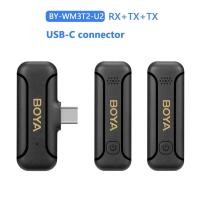 ราคา BOYA BY WM3T2 Mini 2 4GHz Wireless Microphone รองรับการเชื่อมต่อแบบ USB C Lightning 3 5mm (19095232088)