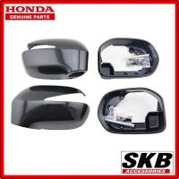 ราคา ฝาครอบกระจก HONDA CIVIC FD ลายเคฟล่า อะไหล่แท้ศูนย์ ครอบกระจก civic fd สำหรับรุ่น มีรูไฟเลี้ยวที่ฝาครอบกระจก (8306842082)