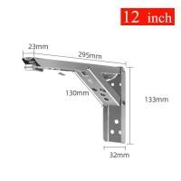 ราคา สแตนเลสพับสามเหลี่ยม ฉากพับสแตนเลส พับได้ ชั้นวางของสแตนเลสแบบพับได้ ฉากรับชั้นพับเก็บได้ ชั้นDIY ชั้นพับ ฉากพับ โต๊ะพับ (10460198385)