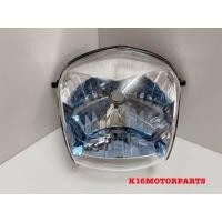 ราคา ไฟหน้า รุ่น WAVE 125 S ฐานฟ้า เวฟ หัวเถิก โคมฟ้า ฟ้า ยี่ห้อ HMA จานฉาย โคมไฟหน้า เวฟ125เอส หัวเถิก (17111056209)
