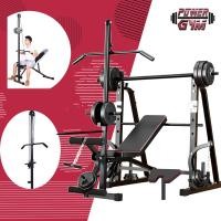 ราคา เสาดึงเล่นกล้ามหลัง กล้ามไหล่ ปีก Lat pulldown ปกรณ์ฟิตเนสในครัวเรือน Barbell Set Split Carry Rack Pull Up Bar เอว Bar เสาดึงเล่นปีกหลังกล้ามไหล่ Lat pulldownLB (16567651701)