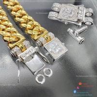 ราคา ข้อล็อกสายเลสเงินแท้100 ใส่กับเลสขนาด4บาท ตัวเดือยขนาดกว้าง3มิล ใส่เลสหลวงพ่อรวยขนาด4และ8บาทได้ทุกรุ่น รับประกันของแท้100 (19565347118)