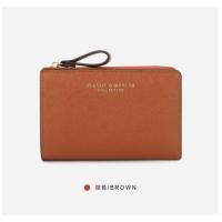 ราคา DQ99กระเป๋าสตางค์ Classic Modern กระเป๋าสตางค์ผู้ญิง กระเป๋าสตางค์ใบกลางผู้หญิง T2708 001 (17863996162)