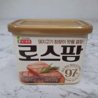 ราคา LOTTE SPAM สแปมเกาหลี แฮมเกาหลี 로스팜 แฮมกระป๋อง สแปมชนิดเค็มน้อย ล๊อตเต้ โรสแปม Spam Classic (19520386481)