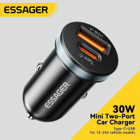 ราคา สินค้า PD30W USB ที่ชาร์จแบตในรถขนาดเล็ก Type C ชาร์จเร็วสำหรับ Huawei IP Samsung Type C PD QC 3 0โทรศัพท์มือถือ SUV ที่ชาร์จแบตในรถ (19854356184)