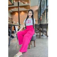 ราคา J k vintage shop ชุดเซ็ทDG เซ็ทดีจีเอวสูง เสื้อ กางเกง อก 32 38 เอว 23 34 ยาว 39 40 เสื้อ ผ้าคอตตอน กางเกง ผ้ามูลเวฟ (19503125646)