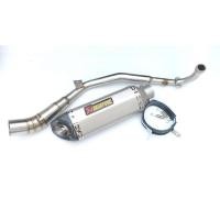 ราคา ชุดท่อ KAWASAKI Z125 คาวาซากิ แซด125 ชุดท่อ Z125 อาคาโพวิค 14 นิ้วเงินปากเฉียง (9935426204)