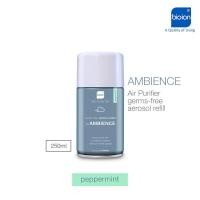 ราคา AMBIENCE สเปรย์ปรับอากาศรีฟิล สูตรแอนตี้แบคทีเรีย ดับกลิ่น 250ml ฉีดพ่นได้ 3000 ครั้ง กลิ่นเปปเปอร์มิ้นต์ (16836085226)