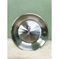 ราคา ถาดลึก ขนาด 10 นิ้ว ตราหัวม้าลาย บานชั่ง ถาดชั่ง เหล็กกล้าไร้สนิม ถาด ถาดสแตนเลส ถาดสเตนเลส จาน ที่ใส่อาหาร ถาดใส่อาหาร (19182265735)