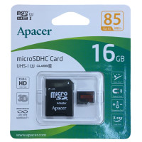 ราคา พร้อมส่ง Apacer 16GB MicroSDHC UHS I Card Ultra Class10 Speed 85MB s เมมโมรี่การ์ดแท้ (11272577075)