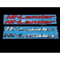 ราคา โลโก้ hi lander สำหรับติดข้างประตู 1 คู่ (14536031952)