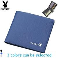 ราคา Playboy กระเป๋าสตางค์กระเป๋าสตางค์ใหม่เยาวชนกระเป๋าสตางค์ผู้ชายผู้ชายแนวนอน Multi Card กระเป๋าสตางค์ฉบับภาษาเกาหลี Dual Purpose รูปแบบข้าม (8917170839)