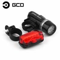 ราคา GCD ไฟหน้าจักรยาน LED ความปลอดภัยด้านหลังไฟฉายกันน้ำ (19100898130)