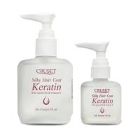 ราคา Cruset Silky Hair Coat Keratin 85ml เซรั่ม ขวดเหลี่ยมน้ำใส jojooil vitamin E ครูเซ็ท ซิลกี้ แฮร์โคท เคอราติน บำรุงผม เพื่อดูแลเส้นผมแห้งเสีย แตกปลาย (7715250886)