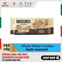 ราคา มิซูร่า โฮลวีท แครกเกอร์ 385 กรัม Misura Whole Wheat Crackers 385 g (9632825517)