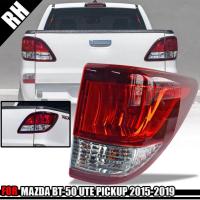 ราคา ไฟท้าย รุ่น มาสด้า MAZDA BT 50 BT50 PRO ปี 2015 2019 สีแดง 1 คู่ รวมชุดสายไฟ และหลอดไฟ (18895421688)