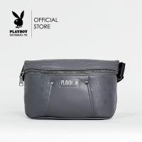 ราคา Playboy กระเป๋าคาดอกคาดเอวผู้ชาย ลิขสิทธิ์แท้ รุ่น ST BS233PBM001 GY ดีไซน์กระเป๋าชายคาดเอว PVC ลายโมโนแกรม สีเทา (19829084028)