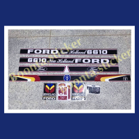 ราคา สติ๊กเกอร์ติดรถไถฟอร์ดรุ่น 6610 4 สี ford newholland 6610 งานสกรีน สีสวย ติดทน งานละเอียด (15397204046)