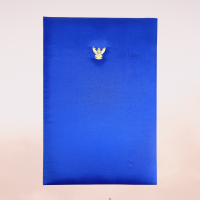 ราคา แฟ้มโฉนดที่ดิน b4 ผ้าไหมทั้งเล่ม พร้อมซองพลาสติก 10 แผ่น บรรจุได้ถึง 20 ใบ pvc เกรดaaa เหนียวทนทาน มีซองใส่เอกสารหน้า หลัง ติดครุฑโลหะชุบทอง (17322458003)