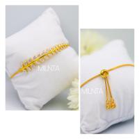 ราคา มาใหม่ สร้อยข้อมือ สร้อยข้อมือข้อมือหลุยส์ ฟรีไซส์ เครื่องประดับหุ้มทอง กำไล สร้อยข้อมือ กำไลข้อมือ ฟรีไซส์ ทองชุบ (17159896550)