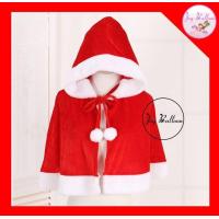 ราคา เสื้อคลุมซานต้า เสื้อคลุมซานตี้ เสื้อคลุมคริสมาส Merry Christmas ชุดแฟนซี เสื้อคุลมสีแดงคริสมาส มีทั้งขนาดเด็กและผู้ใหญ่พร้อบถ่ายรูป (16919275253)
