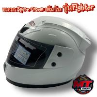 ราคา SPACE CROWN ของแท้ 100 หมวกกันน็อคเต็มใบ หุ้มคาง รุ่น FIGHTER สีขาว สีดำเงา สีดำด้าน หมวกกันน็อคสีขาว หมวกกันน็อคสีดำเงา หมวกกันน็อคสีดำด้าน (16999374550)