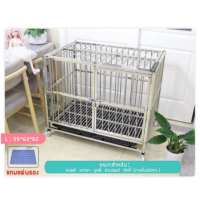 ราคา ส่งฟรี ถูกที่สุด Hot Sale Stainless Steel Cage กรงสแตนเลส grade202 ราคาถูก คอก หมา คอก สุนัข กรง หมา กรง สุนัข (7176184988)