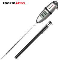 ราคา ThermoPro TP 02S เครื่องวัดอุณหภูมิอาหาร Digital Food Thermometer Digital Cooking Thermometer ThermoPro TP02S (7206744460)