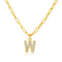 ราคา สร้อยคอตัวอักษรทอง18K Vnoxสร้อยคอตัวอักษรสร้อยคอตัวอักษรสีทองสร้อยคอเริ่มต้น (19093226307)