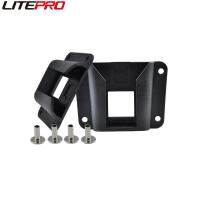 ราคา Litepro กระเป๋าหน้าหมูขนาดเล็กติดคอนข้างสำหรับจักรยานกระเป๋าใส่ของแบบติดพลาสติกพร้อมสกรูสำหรับจักรยาน Brompton (19552929129)