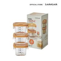 ราคา LocknLock ชุดกล่องแก้วถนอมอาหารสำหรับเด็ก Baby Food Container LLG519S3 (12556543581)