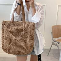 ราคา กระเป๋าสาน ใบใหญ่ ลายใหม่ สายหนัง กระเป๋าสานใบใหญ่ มีซับใน M130 (14723116101)