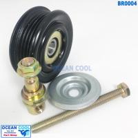 ราคา ลูกรอก พร้อมน็อต สำหรับตั้ง สายพาน 5 ร่อง 5pk MIJ T415 2 BR0004 AC Idler Pulley and Belt Tensioner ลูกรอกสายพาน ลูกรอกสายพานแอร์ (12883920463)