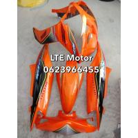 ราคา ชุดสี เฟรม mio 2 ตา มีโอ 2 ตา yamaha MIo mx 115 รถปี 2009 2011 ครบชุดทั้งคัน 5 ชิ้น สีส้มซิ่งลายmx สินค้ามีประกัน (8039668758)