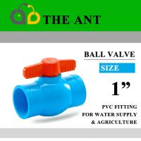 ราคา บอลวาล์วพีวีซี THE BEE สีน้ำเงิน ประตูน้ำ วาล์วน้ำ Ball Valve PVC (16778961640)