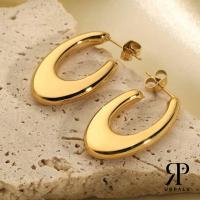 ราคา URPALS ต่างหูห่วงสายฝอ ต่างหูStainless ชุบทองแท้ 18K งานพรีเมี่ยม ฮอตมาก (19342173050)