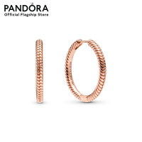 ราคา Pandora Gold Snake chain pattern Pandora Rose hoop earrings เครื่องประดับ ต่างหู ต่างหูโรสโกลด์ ต่างหูสีโรสโกลด์ โรสโกลด์ ต่างหูแพนดอร่า แพนดอร่า (9500328267)