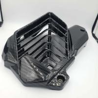 ราคา ครอบหม้อน้ำ PCX 160 PCX 2018 PCX 2020 งาน ABS ลาย เคฟล่า 5D เคลือบเงา (15455653163)