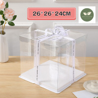 ราคา กล่องเค้กใส กล่องเค้กใสทรงสูง กล่องเค้กใสขนาด 1 ปอนด์ 2ปอนด์ 3ปอนด์4ปอนด์ กล่องเค้ก เบเกอรี่ (19083790610)