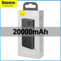 ราคา Baseus 22 5W Power Bank พาวเวอร์แบงค์พาวเวอร์แบงค์ชาร์จเร็ว หน้าจอดิจิตอลโลหะระบบชาร์จเร็ว20W PD Charging for iPhone 12 13 14 Pro Xiaomi Huawei OPPO (17509958548)