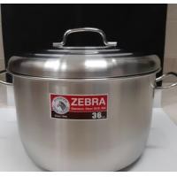 ราคา Zebra หม้อหุงต้มสเตนเลส 36 ซม ตราหัวม้าลาย (8799837576)