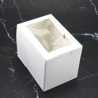 ราคา Idopackage WB40 กล่องใส่เค้ก คัพเค้ก 1 ชิ้น สีขาว ขนาด 8 x 11 5 x 9 cm บรรจุแพ็คละ 10 ชิ้น (6647124751)