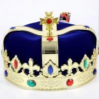 ราคา มงกุฎจักรพรรดิผ้ากำมะหยี่อย่างดีหมวกมงกุฎกษัตริย์ หมวกราชาหมวกเจ้าชาย มงกุฎราชามงกุฎเจ้าชายมงกุฎกษัตริย์King crown props (16299266960)