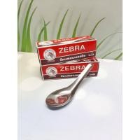 ราคา ช้อน ช้อนหัวม้าลาย ช้อนเล็ก ช้อนสเตนเลสสตีล กล่องละ 12 ชิ้น ช้อนตักแกง ช้อนสีเงิน ช้อนหนา ทนทาน ช้อนแกง ช้อนม้าลาย ช้อนสั้น (16260142843)