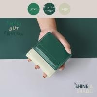 ราคา Louis Montini Shine Shade Women short wallet Genuine leather wallet กระเป๋าสตางค์ผู้หญิง ใบสั้น หนังแท้ WL52 (12537045457)