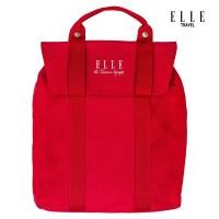 ราคา ELLE Travel Aglovale Collection กระเป๋าเป้ผ้า Canvas รุ่น 83958 (3795812304)