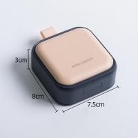 ราคา mumuso ตลับใส่ยา กล่องวิตามิน กล่องแยกเม็ดยา แบ่งใส่ยาได้ 4 ช่อง กล่องยาแบบพกพา กล่องยาอเนกประสงค์ มีฝาปิดมิดชิด ไว้สำหรับพกพา Medicine box (16232987217)