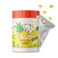 ราคา Vitamin C วิตามิน ซี 1000 เม็ด Vitamin C กลิ่นสับปะรด C min 25 Pineapple ซี มิน แบ่ง 1000 เม็ด 1 ซอง (15544972002)