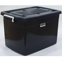 ราคา Luckyware กล่องพลาสติก 90 ลิตร รุ่น 213B สีดำ มีล้อ (3169706096)